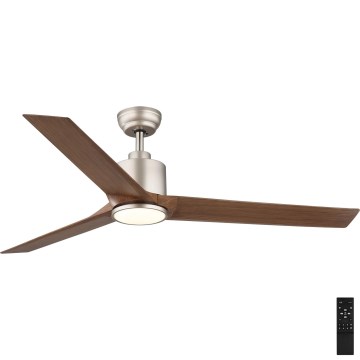 Globo - LED prigušiva plafonski ventilator LED/20W/230V 2700-6500K + daljinski upravljač
