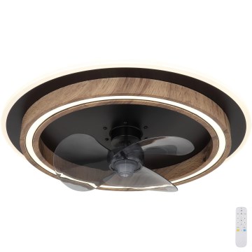 Globo - LED prigušiva plafonski ventilator LED/32W/230V 2700-6500K + daljinski upravljač