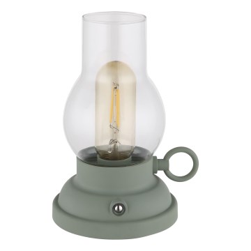 Globo - LED prigušiva punjiva dodirna stona lampa LED/1W/3,7V 1200 mAh zelena