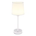 Globo - LED prigušiva punjiva dodirna stona lampa LED/2,5W/3,7V 2700/4000/6500K 1800 mAh bela