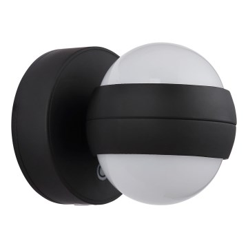 Globo - LED prigušiva punjiva dodirna zidna svetiljka LED/1,4W/5V 1800 mAh crna