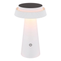 Globo - LED prigušiva solarna dodirna lampa LED/4W/3,7W IP54 bela