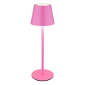 Globo - LED prigušiva stona lampa na dodir, punjiva, za spoljašnju upotrebu, 3u1 LED/3W/5V 3000/4000/5000K IP54 1800 mAh ružičasta
