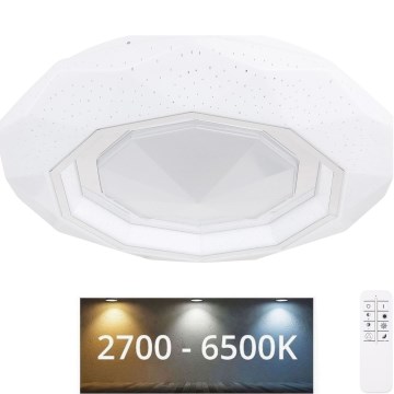 Globo - LED prigušiva stropna svetiljka LED/24W/230V 2700-6500K + daljinski upravljač