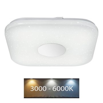 Globo - LED prigušiva stropna svetiljka LED/24W/230V 3000-6000K + daljinski upravljač