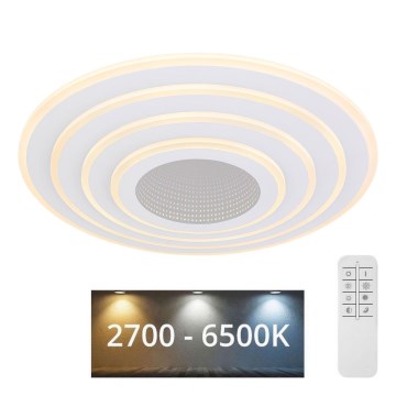 Globo - LED prigušiva stropna svetiljka LED/40W/230V 2700-6500K Wi-Fi Tuya + daljinski upravljač