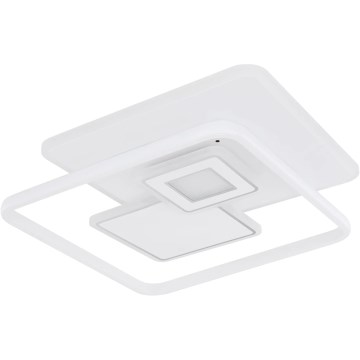 Globo - LED prigušiva stropna svetiljka LED/50W/230V 2700-6000K Wi-Fi Tuya 50,3x50,3 cm + daljinski upravljač