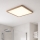 Globo - LED prigušiva stropno kupatilsko svetlo LED/18W/230V 29,4x29,4 cm IP44 braon