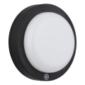 Globo - LED punjiva dodirna zidna svetiljka LED/1,2W/3,7V prečnik 15 cm 1800 mAh crna
