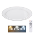 Globo - LED RGB prigušiva plafonska svetiljka LED/26W/230V + LED/26W + daljinski upravljač