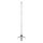 Globo - LED RGB prigušiva podna lampa LED/7W/5V + daljinski upravljač