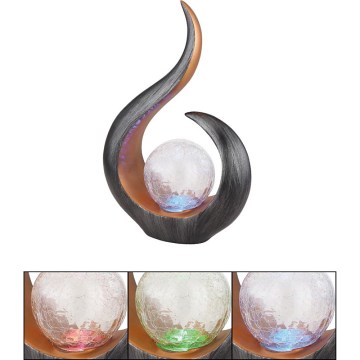 Globo - LED RGB solarna svetiljka LED/3V IP44 300 mAh