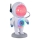 Globo - LED RGB stona lampa LED/6W/5V kosmonaut bela