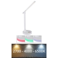 Globo - LED RGBW prigušiva dodirna stona lampa LED/5W/230V + LED/2W 2700K/4000K/6500K bela