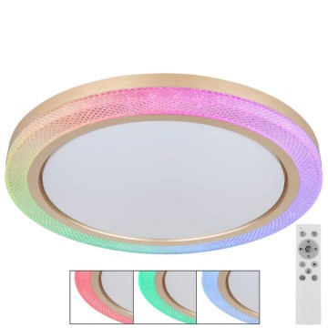Globo - LED RGBW prigušiva plafonska svetiljka LED/20W/230V 2700-6500K + daljinski upravljač