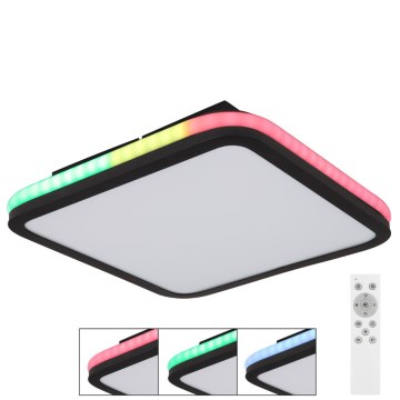 Globo - LED RGBW prigušiva plafonska svetiljka LED/40W/230V 2700-6500K + daljinski upravljač