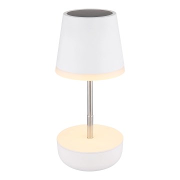 Globo - LED Solarna lampa 10xLED/0,06W/3V IP44 800 mAh bela