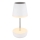 Globo - LED Solarna lampa 10xLED/0,06W/3V IP44 800 mAh bela