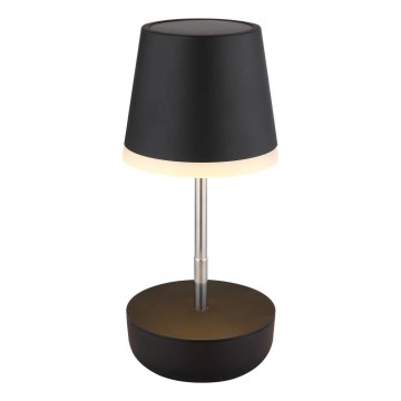 Globo - LED solarna lampa 10xLED/0,06W/3V IP44 800 mAh crna