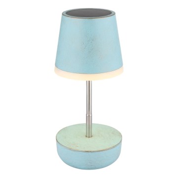 Globo - LED solarna lampa 10xLED/0,06W/3V IP44 800 mAh plava