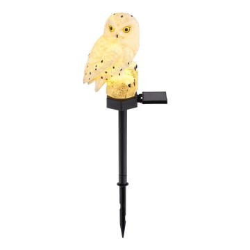 Globo - LED solarna svetiljka LED/0,06W/3V IP44 sova