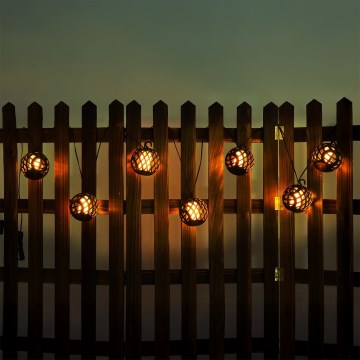 Globo - LED solarni dekorativni lanac 98xLED/0,1W/3V 410 cm IP44 600 mAh