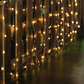 Globo - LED solarni niz 120xLED/3,2V IP44 13,4 m 600 mAh
