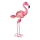 Globo - LED solarno svetlo LED/3V IP44 300 mAh flamingo