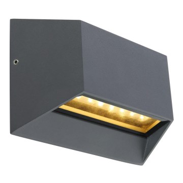 Globo - LED spoljašnje zidno svetlo LED/7W/230V IP54 antracit