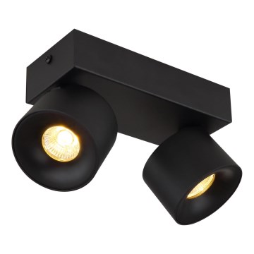 Globo - LED spot svetiljka 2xLED/6W/230V crna