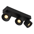 Globo - LED spot svetiljka 3xLED/6W/230V crna