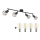 Globo - LED spot svetiljka 4xE14/6W/230V crna