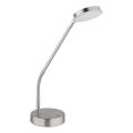 Globo - LED stona lampa na dodir, prigušiva, LED/6,5W/230V 2700/3350/4000K matni hrom