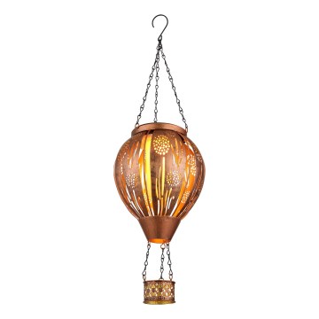 Globo - LED viseća solarna dekoracija 12xLED/0,02W/3V IP44 300 mAh leteći balon