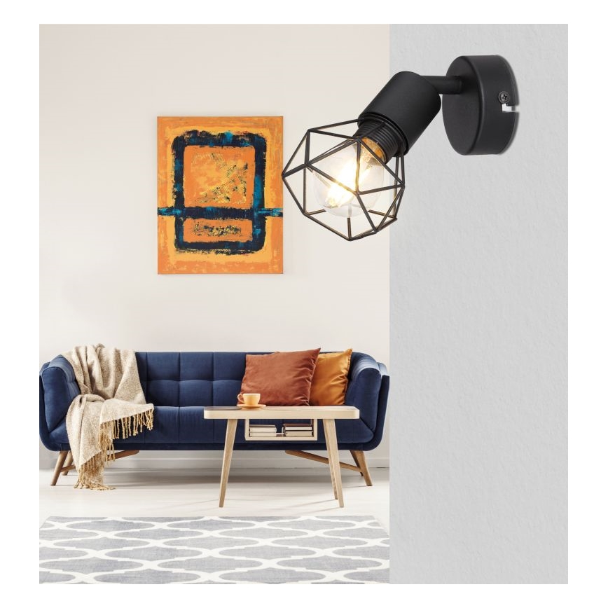 Globo - LED zidno spot svetlo 1xE14/6W/230V crno