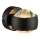 Globo - LED zidno svetlo LED/7W/230V 3000K crna