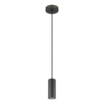 Globo - Luster na kablu 1xGU10/25W/230V crna