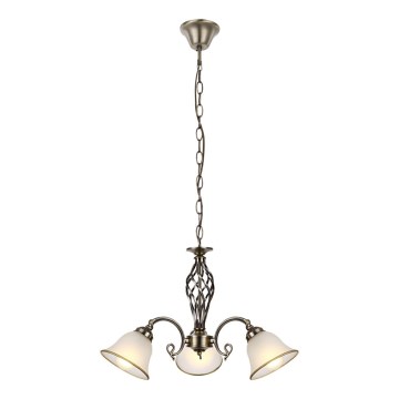 Globo - Luster na lancu 3xE27/60W/230V