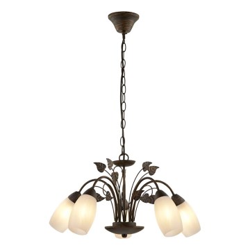 Globo - Luster na lancu 5xE14/40W/230V