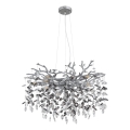 Globo - Luster na sajli 10xE14/40W/230V srebran