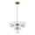 Globo - Luster na sajli 13xG9/5W/230V, prečnik 56 cm, zlatni
