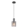 Globo - Luster na sajli 1xE27/40W/230V, prečnik 18 cm, siva