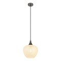 Globo - Luster na sajli 1xE27/40W/230V prečnik 24 cm bela/antracit