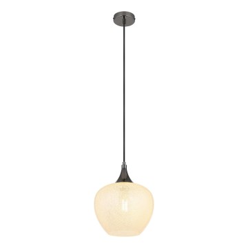 Globo - Luster na sajli 1xE27/40W/230V prečnik 24 cm bela/antracit