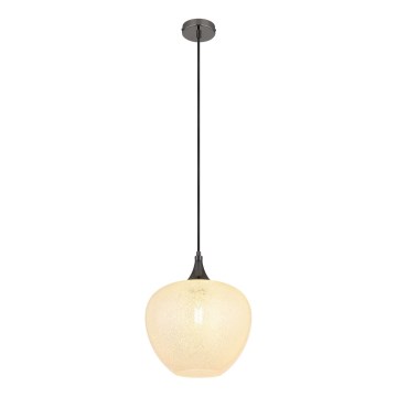 Globo - Luster na sajli 1xE27/40W/230V prečnik 29 cm bela/antracit
