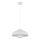 Globo - Luster na sajli 1xE27/60W/230V bela