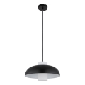 Globo - Luster na sajli 1xE27/60W/230V crna