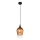 Globo - Luster na sajli 1xE27/60W/230V prečnik 18 cm u boji bakra