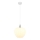 Globo - Luster na sajli 1xE27/60W/230V, prečnik 29 cm, bela