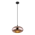 Globo - Luster na sajli 1xE27/60W/230V u boji bakra